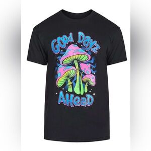 Humor Good Dayz Ahead Graphic Tee with Short Sleeves